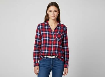 koszula flanelowa carhartt: H&M Divided, Koszula damska, rozmiar XS — 6