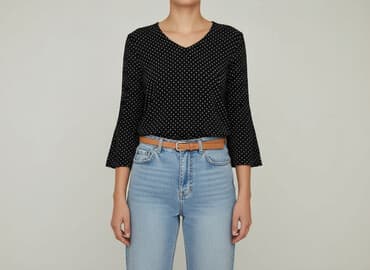 rajstopy w kropki rossmann: Bluzka damska, rozmiar S — 6