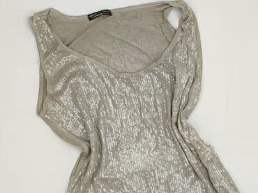 sukienka srebrna cekiny h: T-shirt damski, rozmiar S — 1