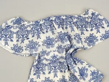 bluzki hiszpanki w kwiaty: Bluzka damska, rozmiar M — 1