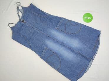 reserved top z piorami: Sukienka damska, L — 2