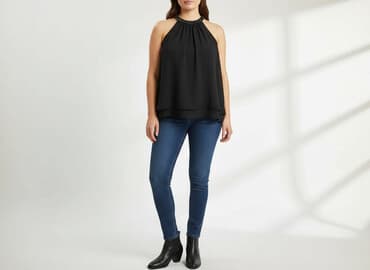 mohito bluzki sylwestrowe: Gina Tricot, Top damski, rozmiar XL — 7