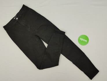 szerokie dżinsy z wysokim stanem: Jeansy damskie, S — 2