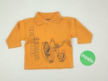 bluzka z traktorem dla chłopca: Blouse, 6-9 months, condition - Good — 2