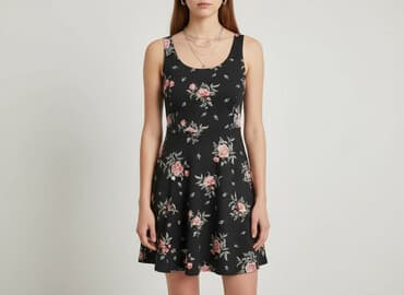 sukienka h m czerwona: H&M, Sukienka damska, rozmiar S — 7