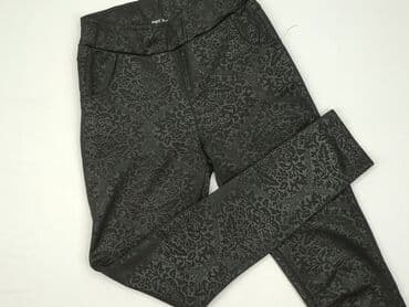 woskowane legginsy z wysokim stanem: Material trousers for women, size M (EU 38) — 1