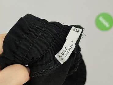 krótkie spodenki z wysokim stanem czarne: House, Szorty damskie, rozmiar XS — 5