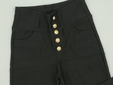 c a spodnie damskie z wysokim stanem: Leggings, Spodnie materiałowe damskie, rozmiar S — 1