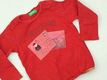 top secret sweterki: Bluzka, Benetton, 12-18 miesięcy, stan - Bardzo dobry — 1