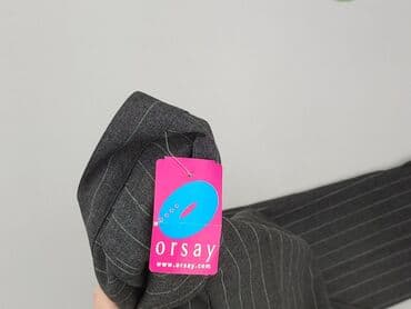 koszulka w paski damska: Orsay, Spodnie materiałowe damskie, M — 7