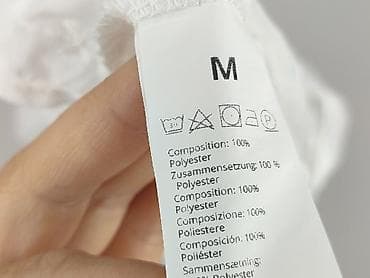 białe bluzki boho: Bluzka damska, rozmiar M — 4
