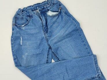 spodnie z dziurami dla dzieci h m: Jeans, Destination, 10 years, 140, condition - Very good — 1