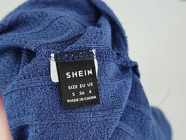 w klapkach tekst: Shein, Komplet dresowy damski, rozmiar S — 5