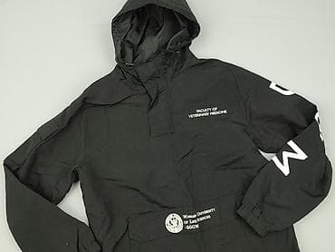 Czarna anorakowa kurtka z kapturem – Faculty of Veterinary Medicine