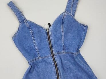jeansowa sukienka hm: H&M, Sukienka damska, rozmiar M — 1