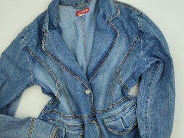 kurtka jeansowa z futerkiem bershka: Kurtka jeansowa damska, rozmiar XL — 1