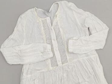 sukienka koronkowa biała boho: Pieces, Sukienka damska, rozmiar L — 1