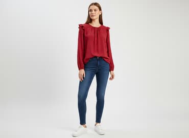 bluzka z reniferem dla dziewczynki: Bluzka damska, rozmiar L — 5