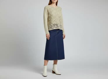 wegańskie buty zimowe: Sweter damski, rozmiar M — 5