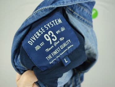 marynarka jeansowa męska: Diverse, Koszulа dla mężczyzn, rozmiar L — 4