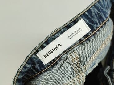 bershka spodnie zebra: Spodnie jeansowe, 12 lat, 146/152, stan - Bardzo dobry — 4