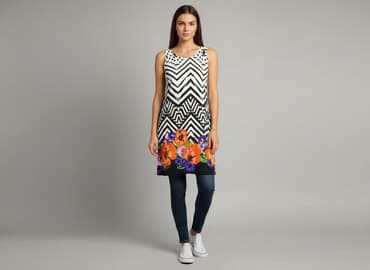 zalando sukienka midi: QUIOSQUE, Sukienka damska, rozmiar M — 6