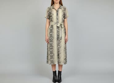 sukienka w panterkę, mohito: Pieces, Sukienka damska, rozmiar S — 6