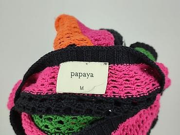 czerwony golf: Papaya, Sweter damski, rozmiar M — 4