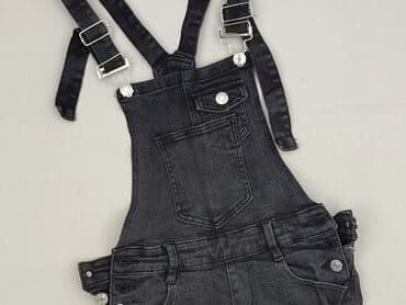 ogrodniczki jeansowe damskie krótkie: Ogrodniczki damskie, rozmiar XS — 1