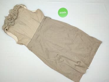 sukienki beżowe midi: Dorabella, Sukienka damska, rozmiar L — 3