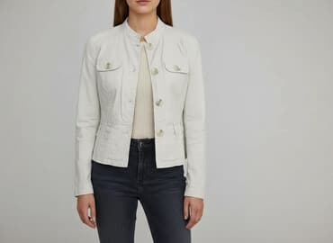 mohito marynarka czerwona: Defacto, Kurtka przejściowa damska, rozmiar S — 7