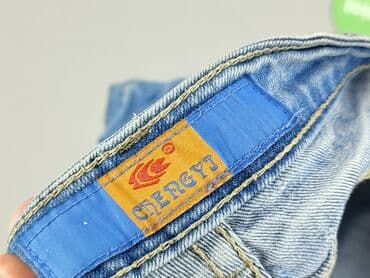 krótkie spodenki przed kolano jeansowe damskie: Szorty damskie, rozmiar M — 4