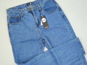 czarne mom jeans: Boohoo, Jeansy damskie, rozmiar S — 1