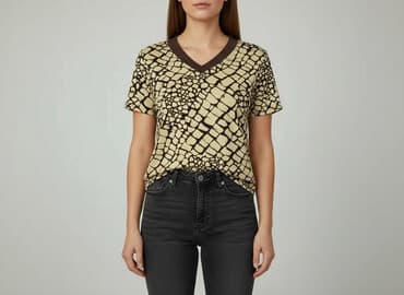 marynarka damska w jodełkę: Bluzka damska, rozmiar L — 6