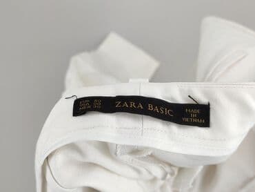 zara biale spodnie: Zara, Spodnie materiałowe damskie, rozmiar L — 4