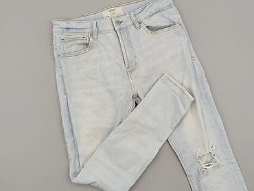 czarne levisy: Bershka, Jeansy damskie, rozmiar L — 1
