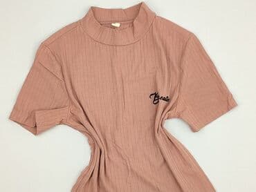 koszulka w niebieskie paski: T-shirt damski, rozmiar S — 1