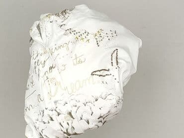 białe bluzki ze zlotym nadrukiem: Bluzka damska, rozmiar M — 6