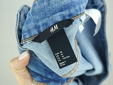 hm koszulki basic: H&M, Jeansy damskie, rozmiar L — 4