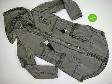 militarny: Parka damska, rozmiar M — 2