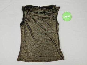 białe bluzki ze zlotym nadrukiem: Bluzka damska, rozmiar S — 2