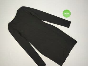 czarne body z długim rękawem h m: H&M, Women`s dress, size XS — 4