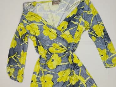 shein zolta sukienka: Cardigan, Sukienka damska, rozmiar M — 1