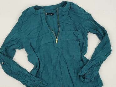 niebieska satynowa sukienka zara: Sinsay, Women's blouse, size XS (EU 34) — 1