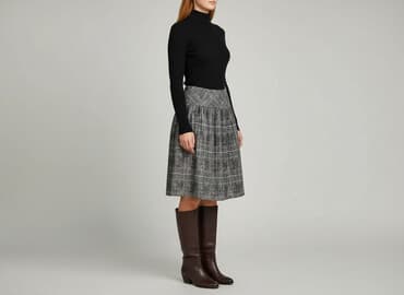 spódnice plisowane krata: Spódnica damska, rozmiar S — 1