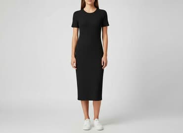 sukienka h m czerwona: H&M, Sukienka damska, rozmiar M — 7