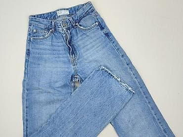 bathing ape jeans: Bershka, Jeansy damskie, rozmiar 2XS — 1
