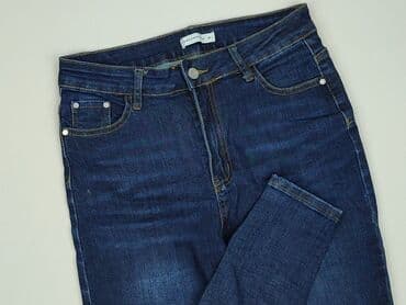 jeansy bootcut: SZACHOWNICA, Jeansy damskie, M — 1