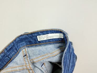 spodenki jeansowe z wysokim stanem pull and bear: Jeansy dla mężczyzn, rozmiar M — 5