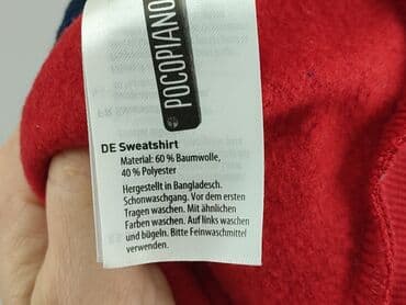 rajstopy w czerwono czarne paski: Sweatshirt, 1.5-2 years, 86-92 cm, condition - Very good — 5